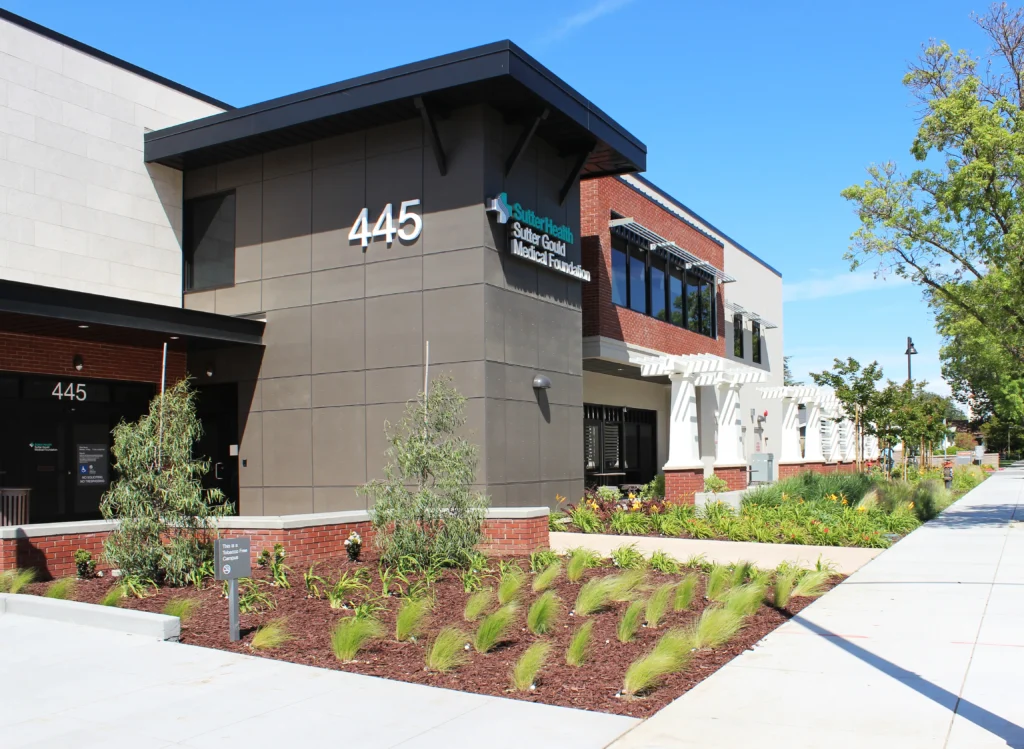 Sutter Gould Tracy entrance