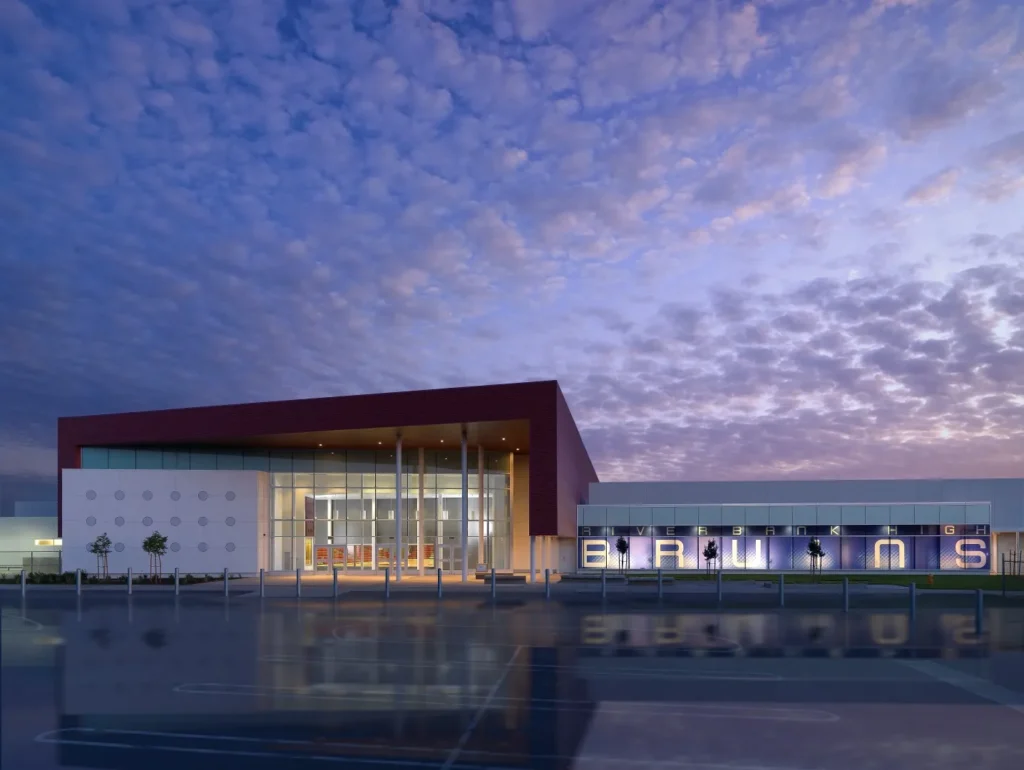 Riverbank High School Gym and Track